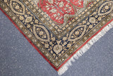 Extremely Fine Vintage Silk  Qum Rug 4'7'' x 7'1''