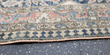 Antique Mohtasham Kashan Rug 7'6'' x 11'2''