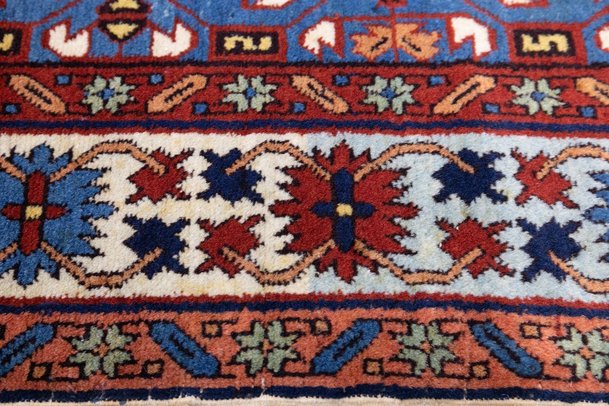 Antique Caucasian Shirvan Kuba Rug 3'7'' x 5'7''