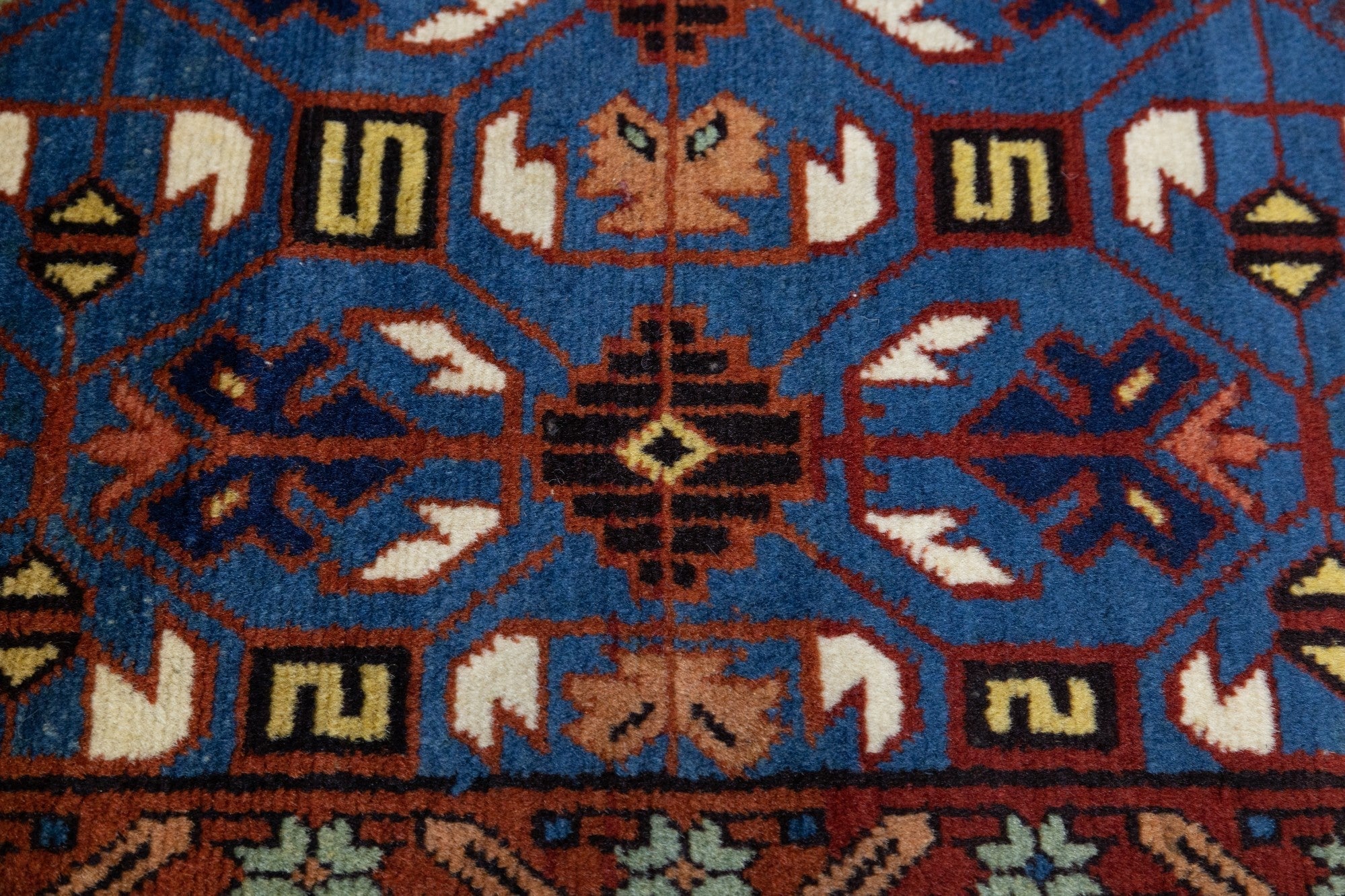 Antique Caucasian Shirvan Kuba Rug 3'7'' x 5'7''