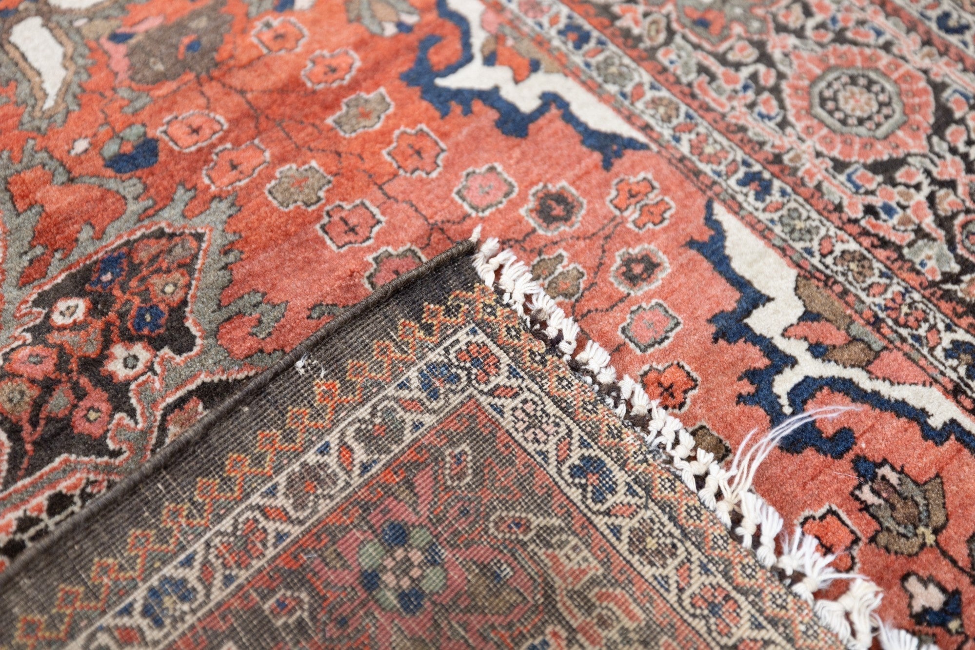 Antique Farahan Sarouk Rug 4'2'' x 6'5''