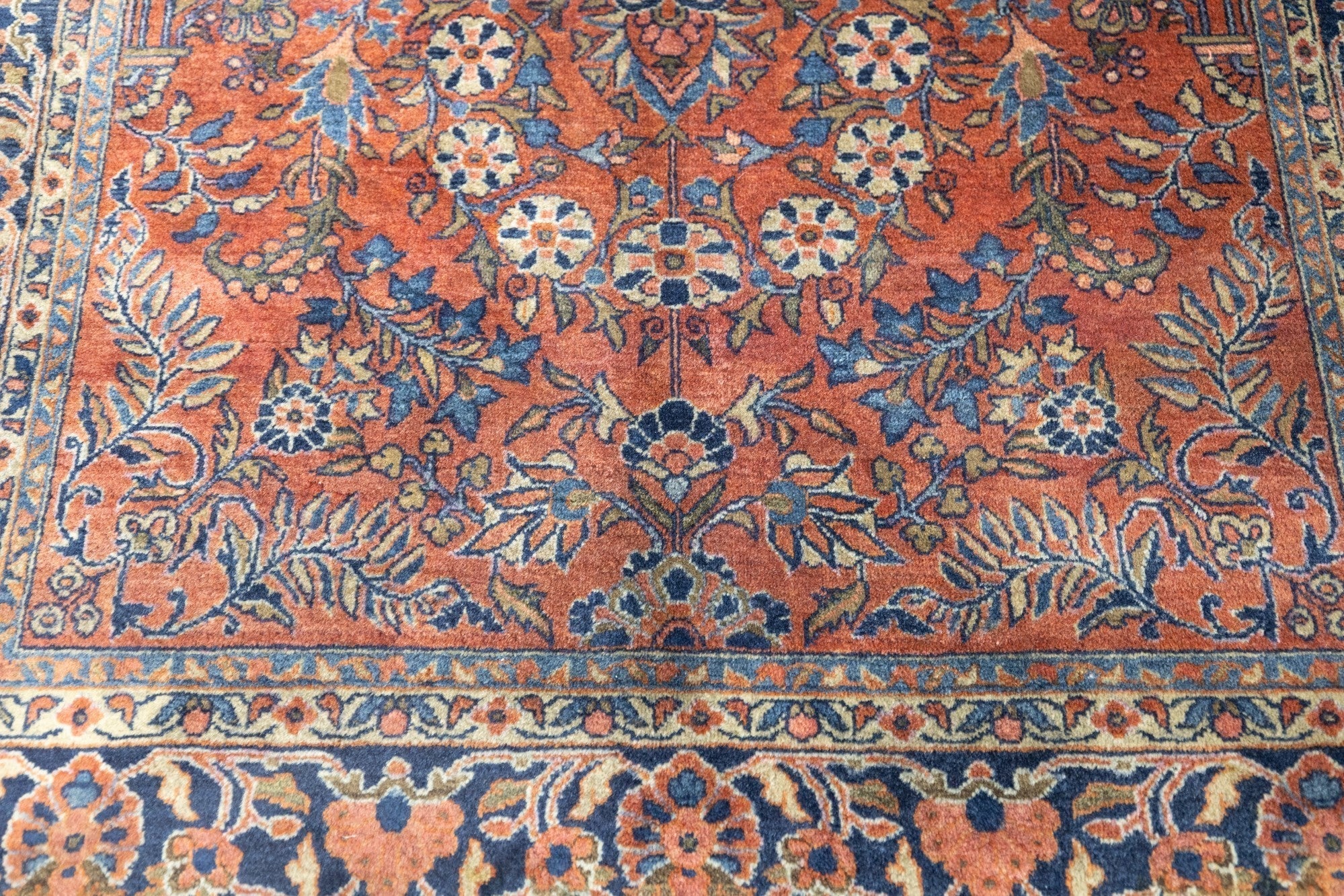 Antique Farahan Sarouk Rug 4'0" x 6'5''