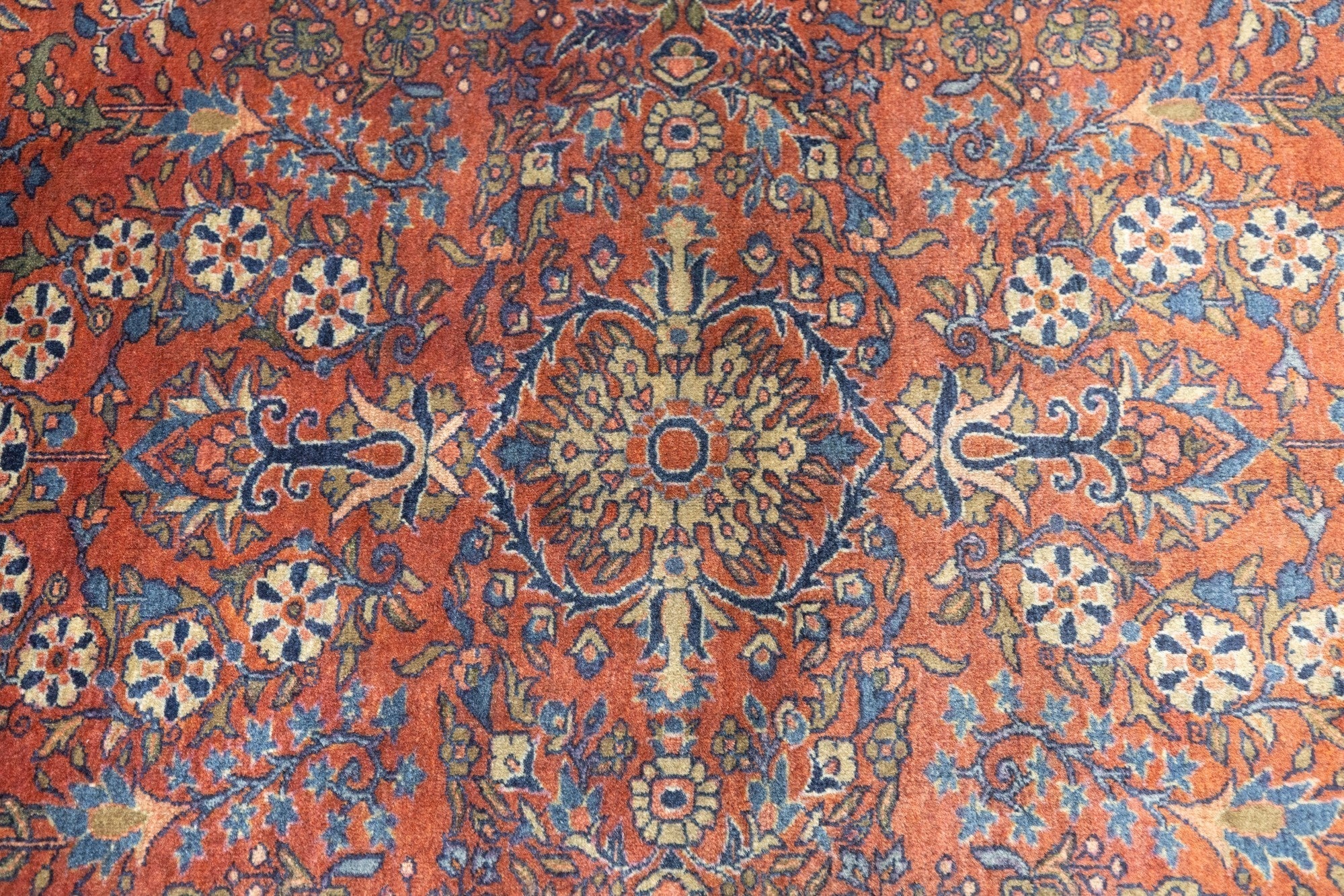 Antique Farahan Sarouk Rug 4'0" x 6'5''