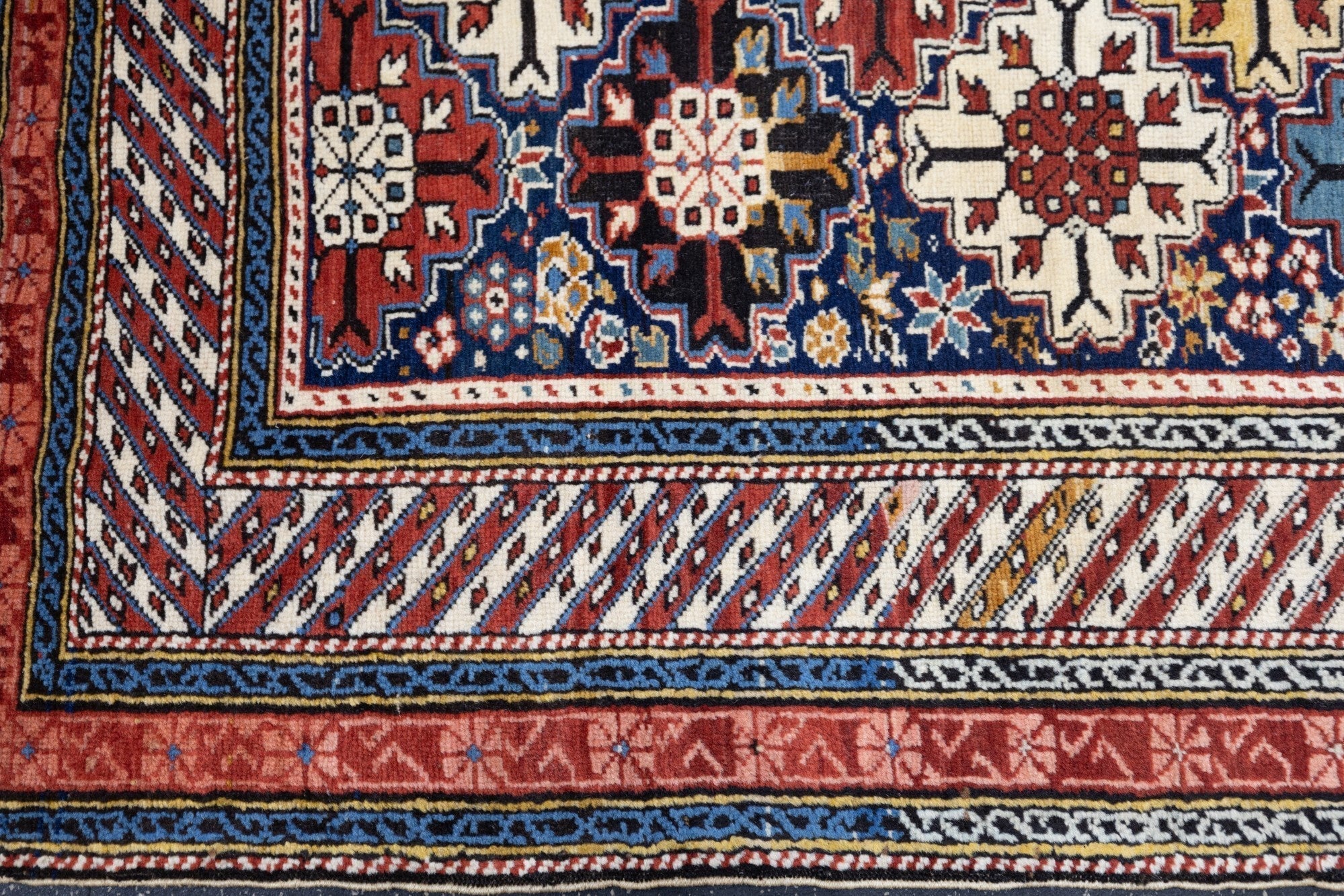 Antique Shirvan Rug 3'9'' x 9'1''