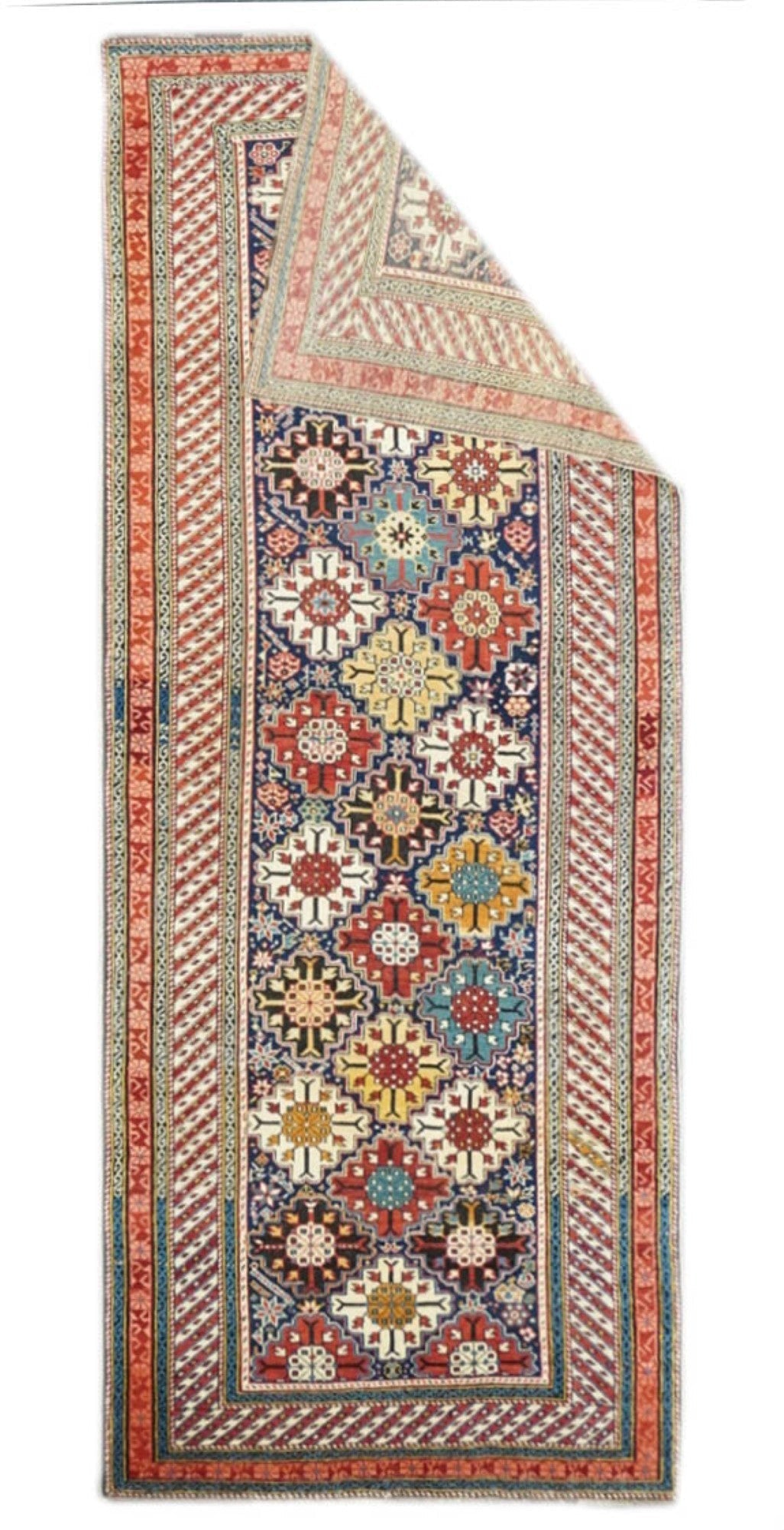 Antique Shirvan Rug 3'9'' x 9'1''