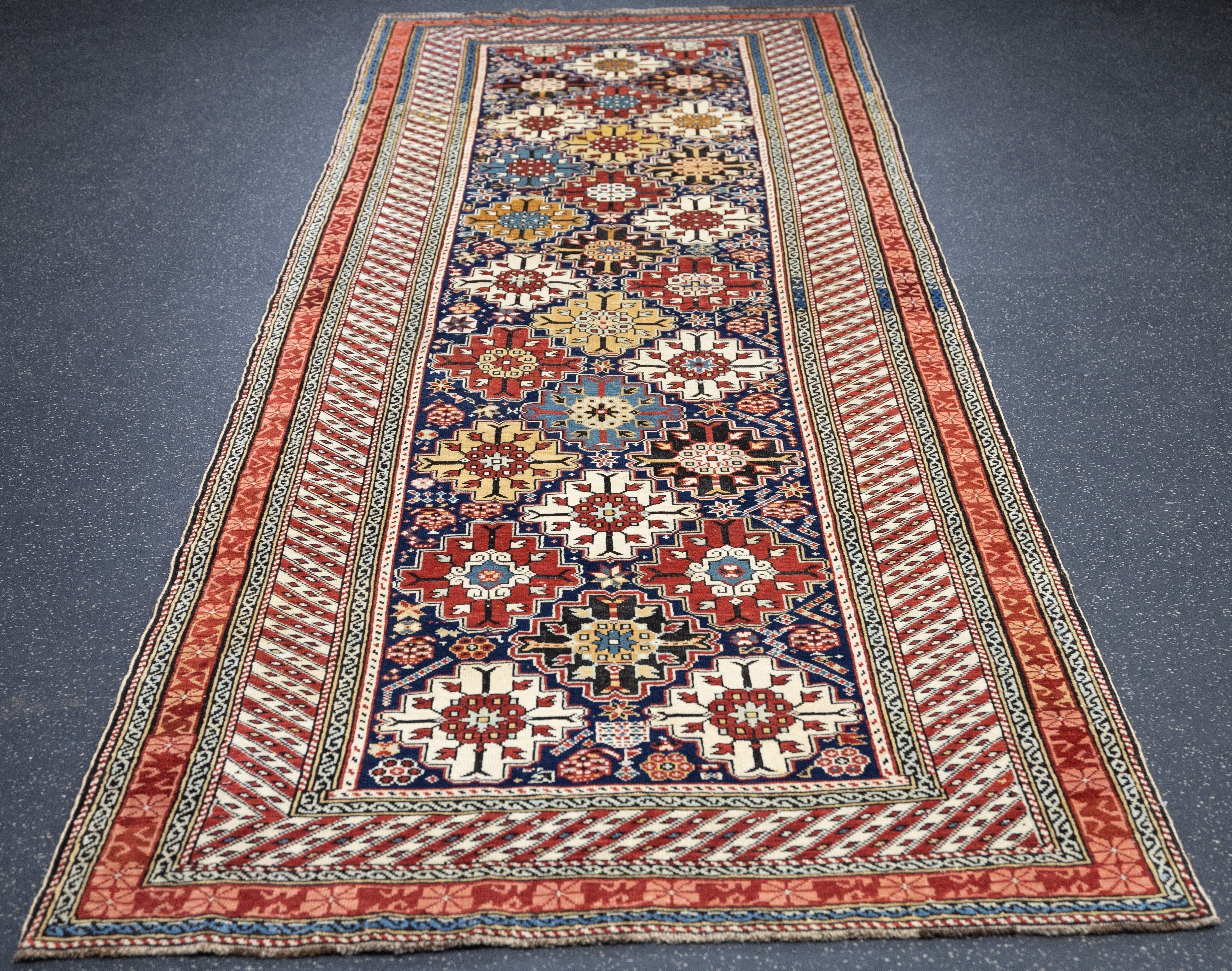 Antique Shirvan Rug 3'9'' x 9'1''