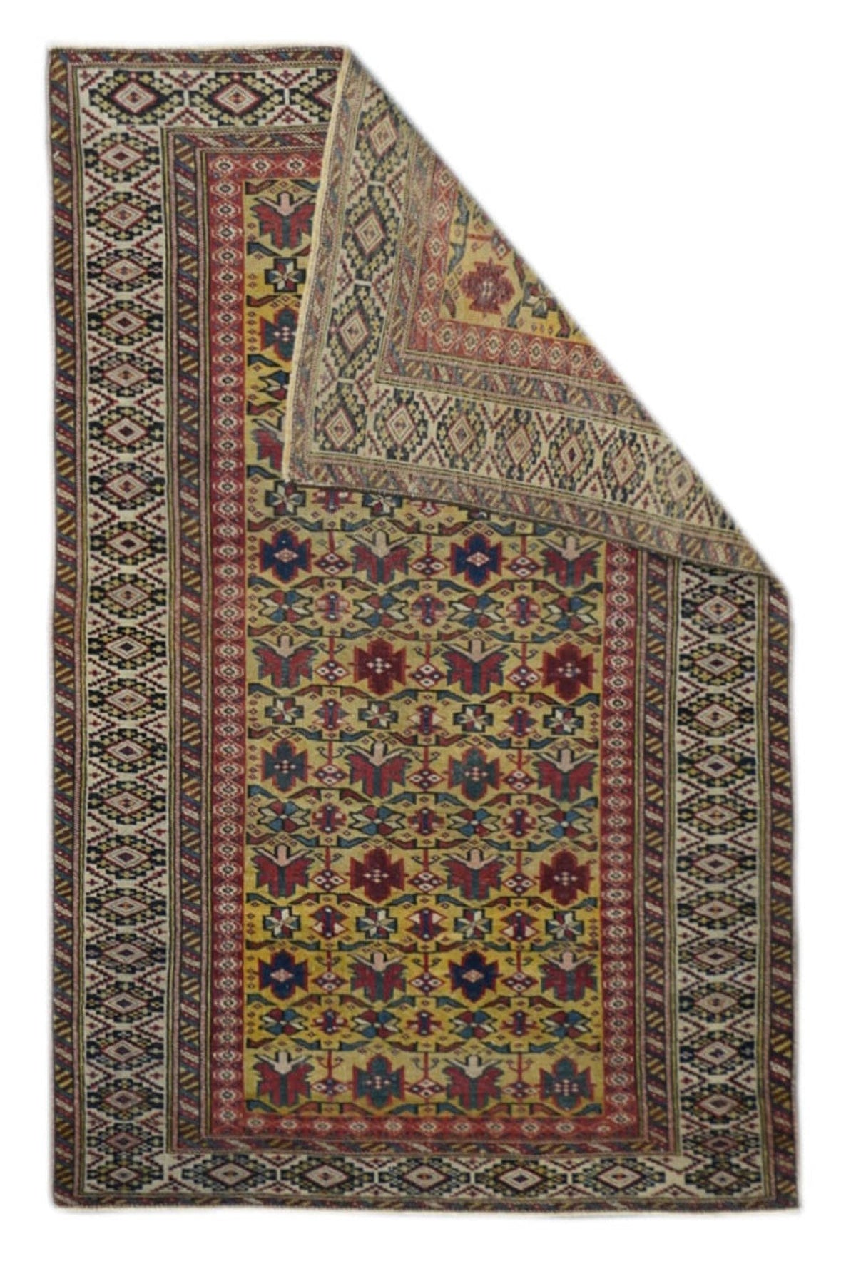 Caucasian Shirvan Rug 3'5'' x 5'5''