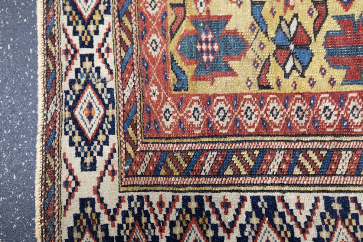 Caucasian Shirvan Rug 3'5'' x 5'5''