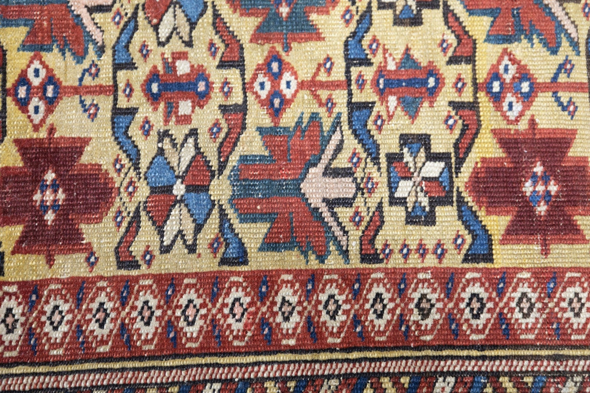 Caucasian Shirvan Rug 3'5'' x 5'5''