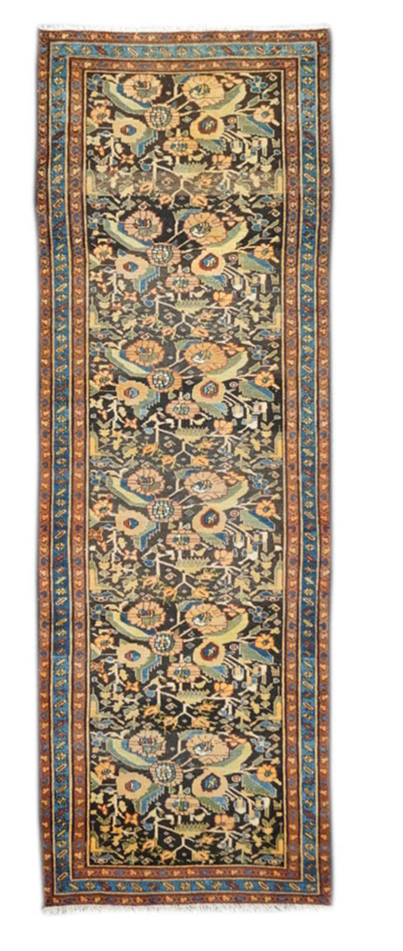 Antique Malayer Rug 3'4'' x 10'0
