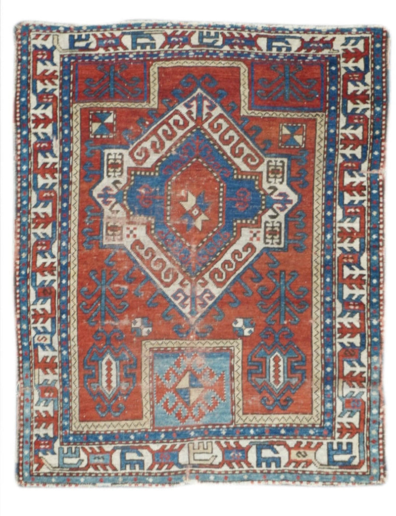 Caucasian Kazak Rug 3'6'' x 5'3''