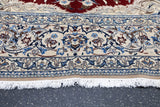 Extemely Fine Vintage  Nain Rug 6'1'' x 9'3''