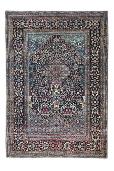 Antique Tehran Rug 4'10'' x 6'11''