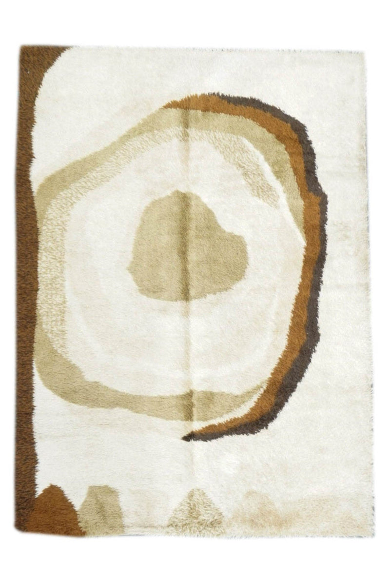 Vintage European Shag Rug 5'10'' x 8'0