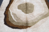 Vintage European Shag Rug 5'10'' x 8'0"