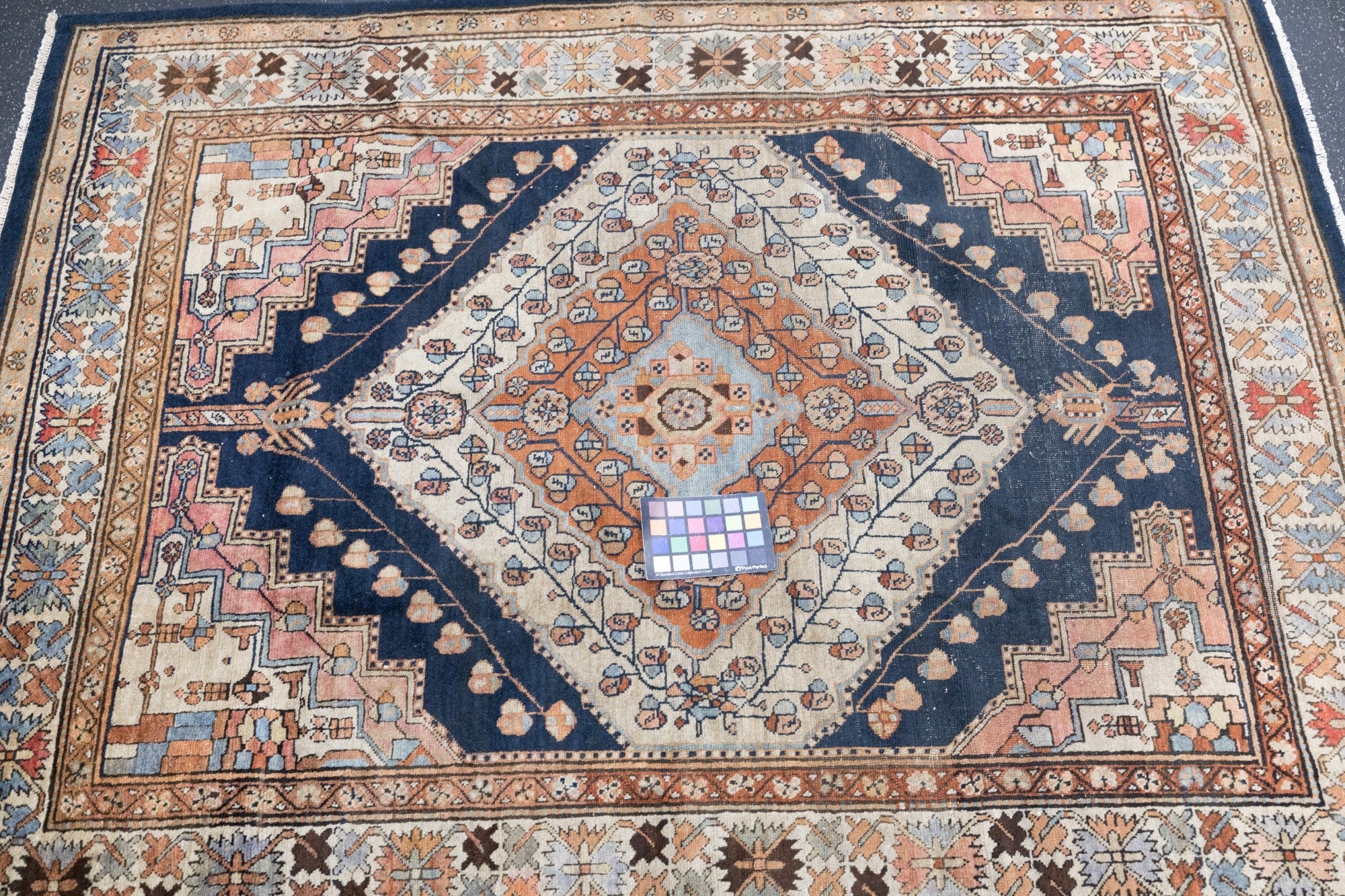 Antique  Malayer Rug 4'8'' x 5'10''