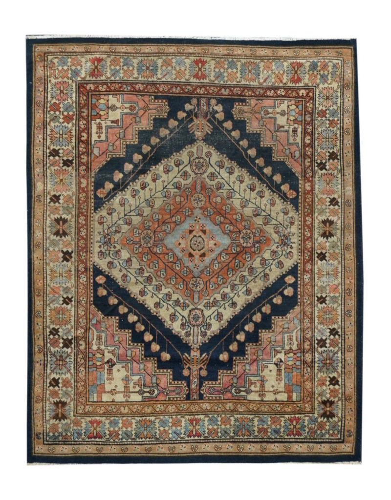 Antique  Malayer Rug 4'8'' x 5'10''