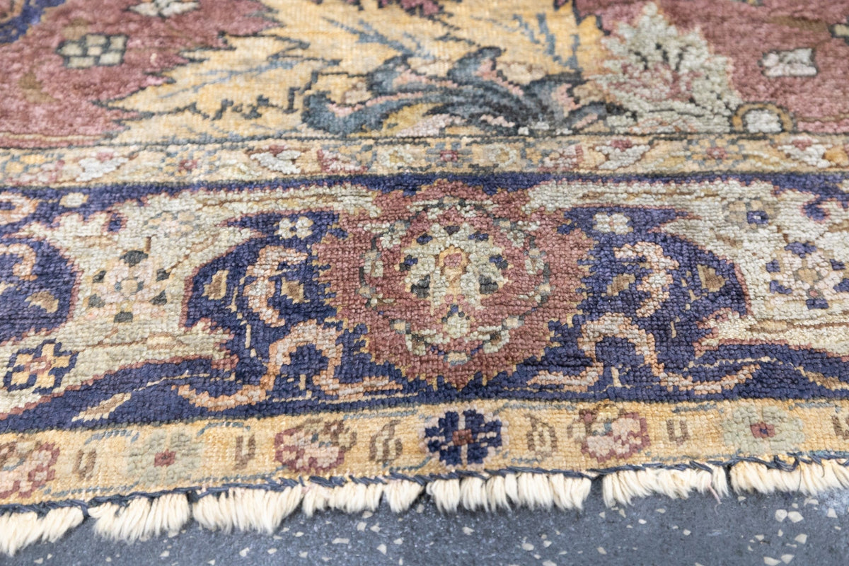 Antique Silk Hereke Rug 3'9'' x 5'1''