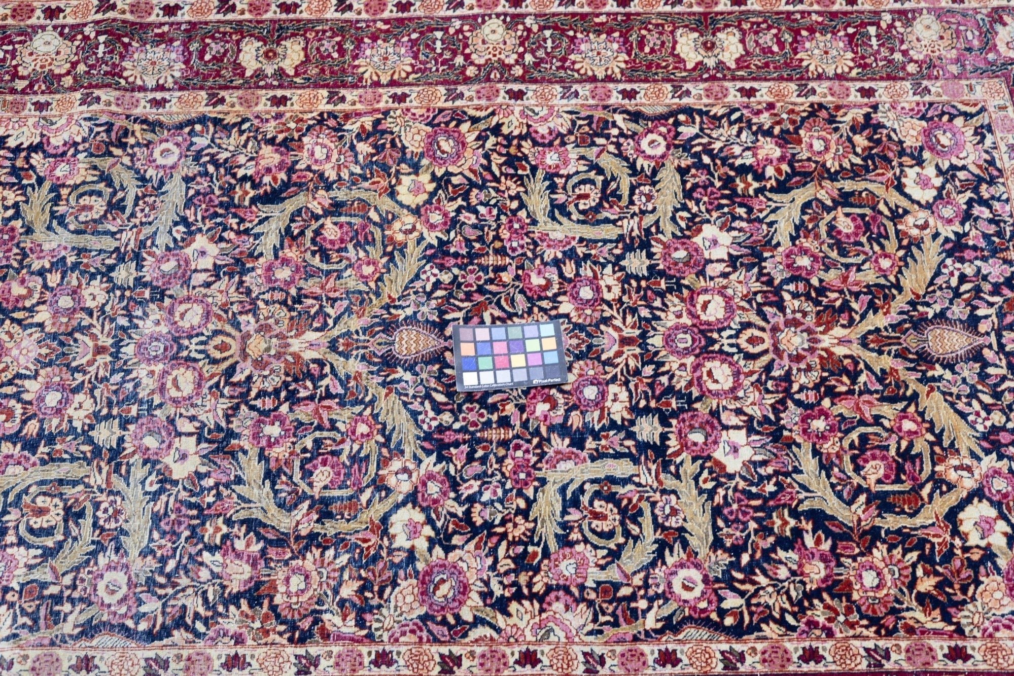 Antique Lavar Kerman Rug 4'6'' x 6'7''