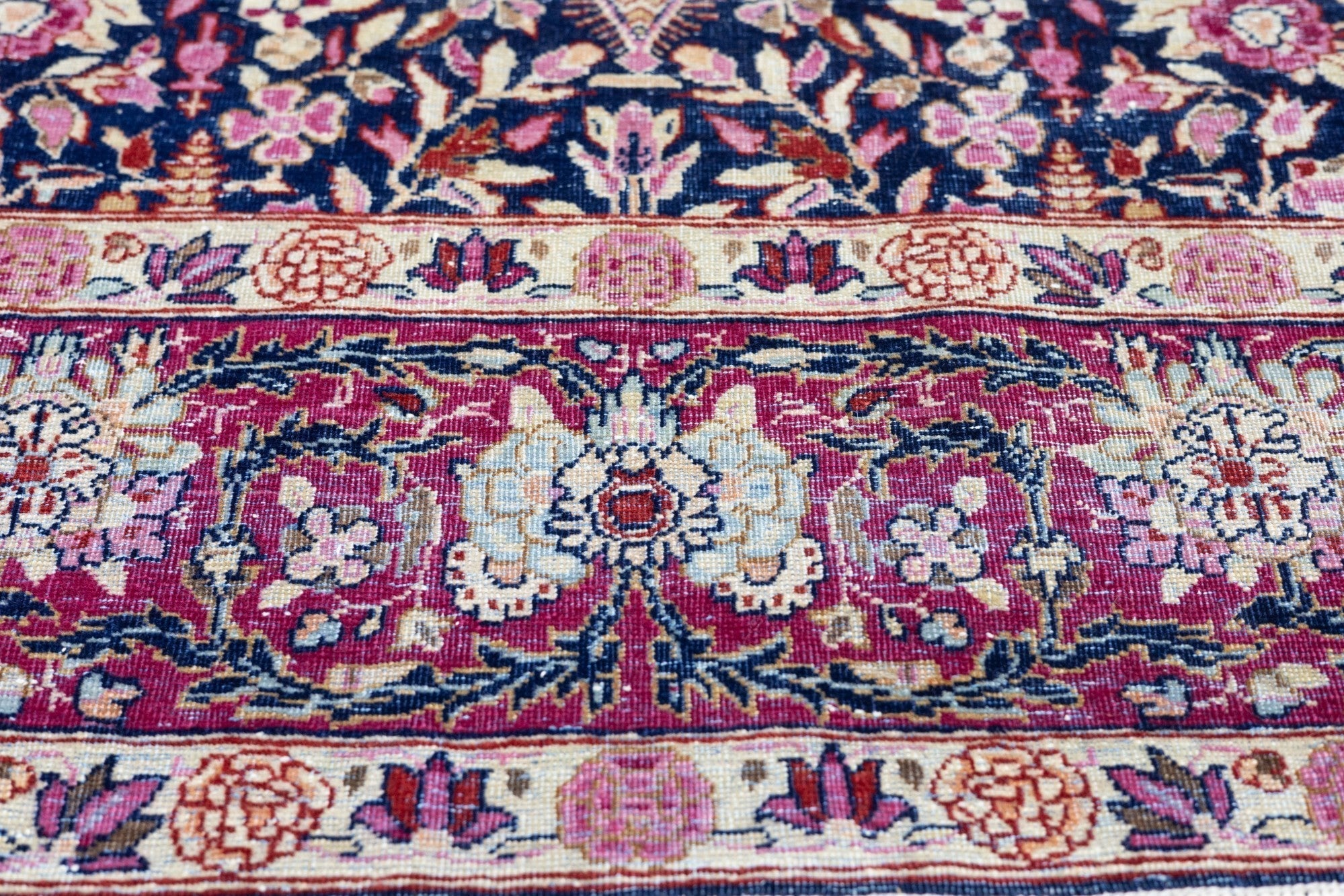 Antique Lavar Kerman Rug 4'6'' x 6'7''