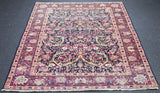 Antique Lavar Kerman Rug 4'6'' x 6'7''