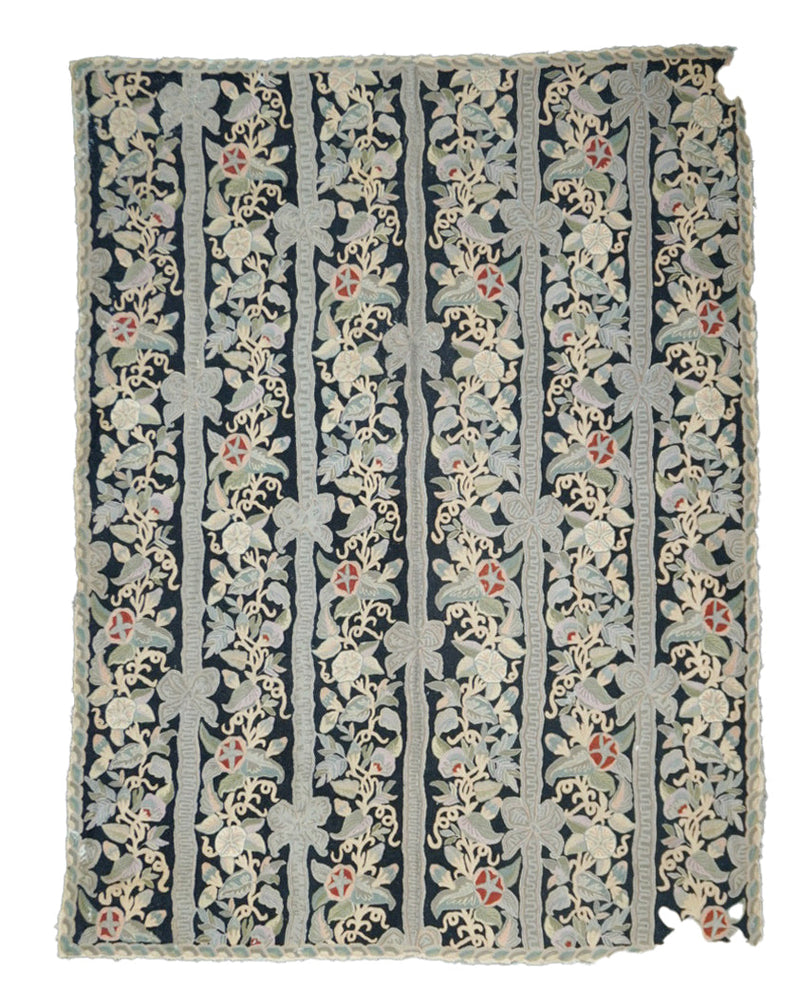 Antique Needle Point Rug 6' 0