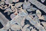 Antique Needle Point Rug 6' 0" x 7' 10"