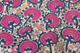 Antique Uzbekistan Suzani Rug 6'2'' x 7'11''