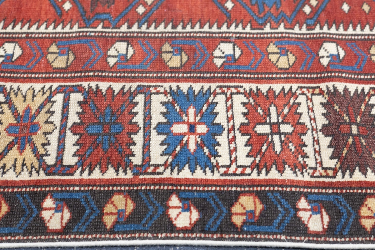 Antique Caucasian Shirvan Rug 3'10'' x 5'11''
