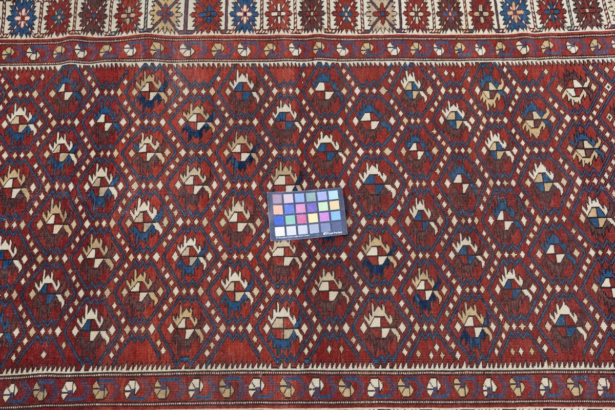 Antique Caucasian Shirvan Rug 3'10'' x 5'11''