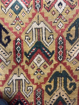 Antique Caucasian Kazak Ganjeh Rug 4' 1" x 6' 0"