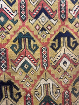 Antique Caucasian Kazak Ganjeh Rug 4' 1" x 6' 0"