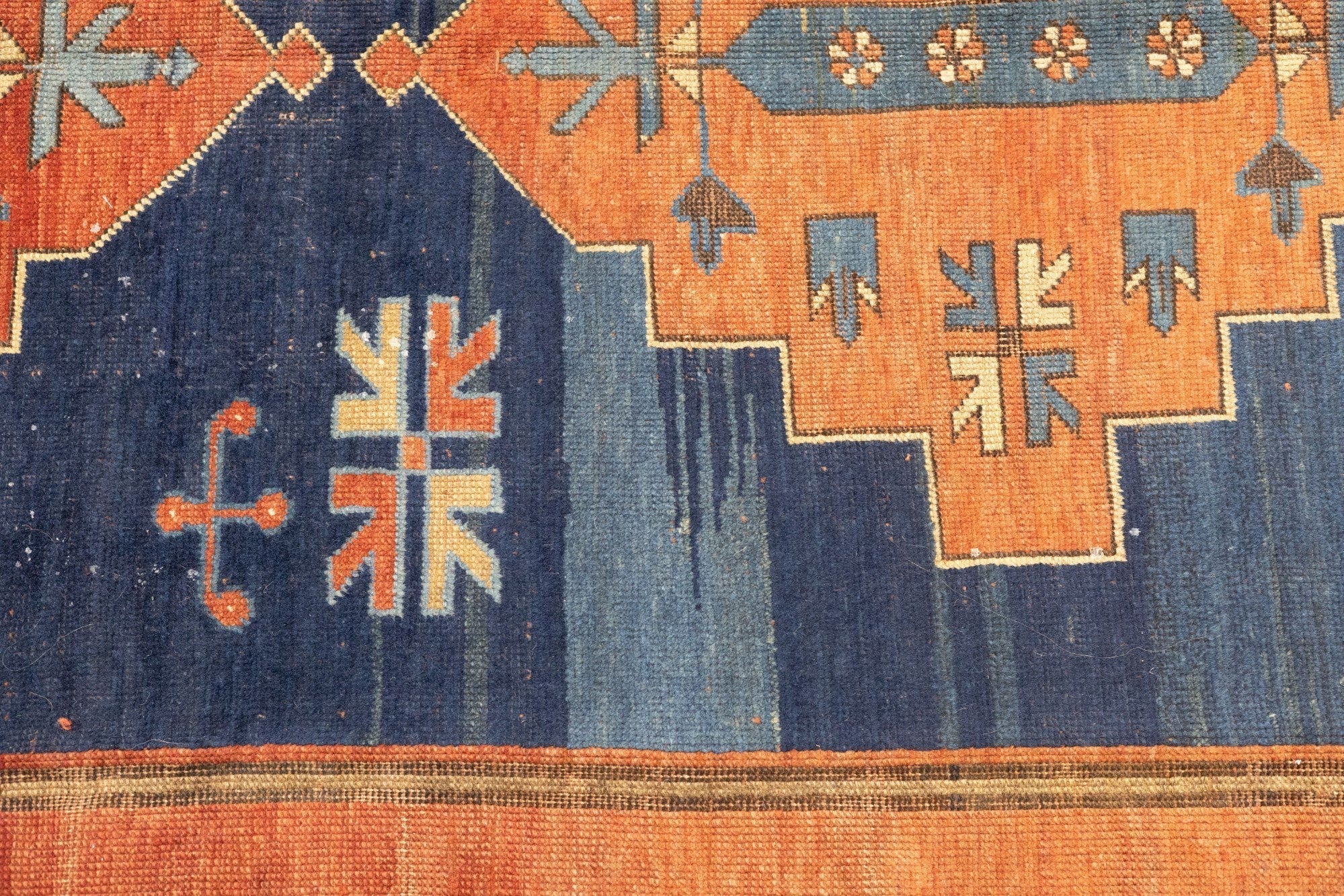 Antique Caucasian Kazak Rug 5'8'' x 8'6''