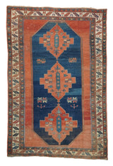 Antique Caucasian Kazak Rug 5'8'' x 8'6''