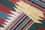 Antique Caucasian Kilim Rug 3'10'' x 4'7''