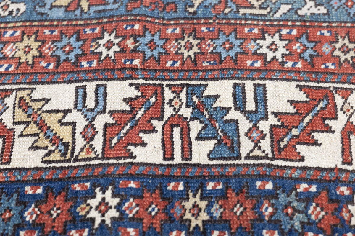 Caucasian Shirvan Rug 3'1'' x 4'8''