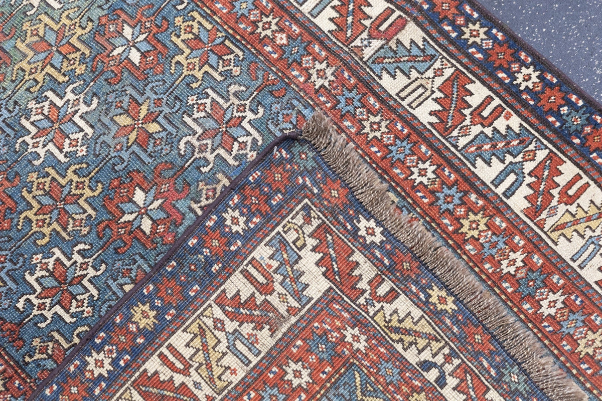 Caucasian Shirvan Rug 3'1'' x 4'8''