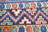 Antique Caucasian Kurdish Kazak Rug 5'5'' x 9'10''