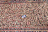 Antique Malayer Shabby Chic Rug 5'9'' x 12'9''