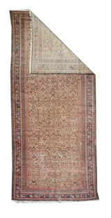 Antique Malayer Shabby Chic Rug 5'9'' x 12'9''
