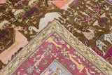 Antique Silk Turkish Rug 3'6'' x 5'1''