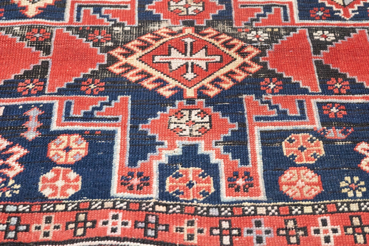 Antique Caucasian Shirvan Rug 3'9'' x 5'4''