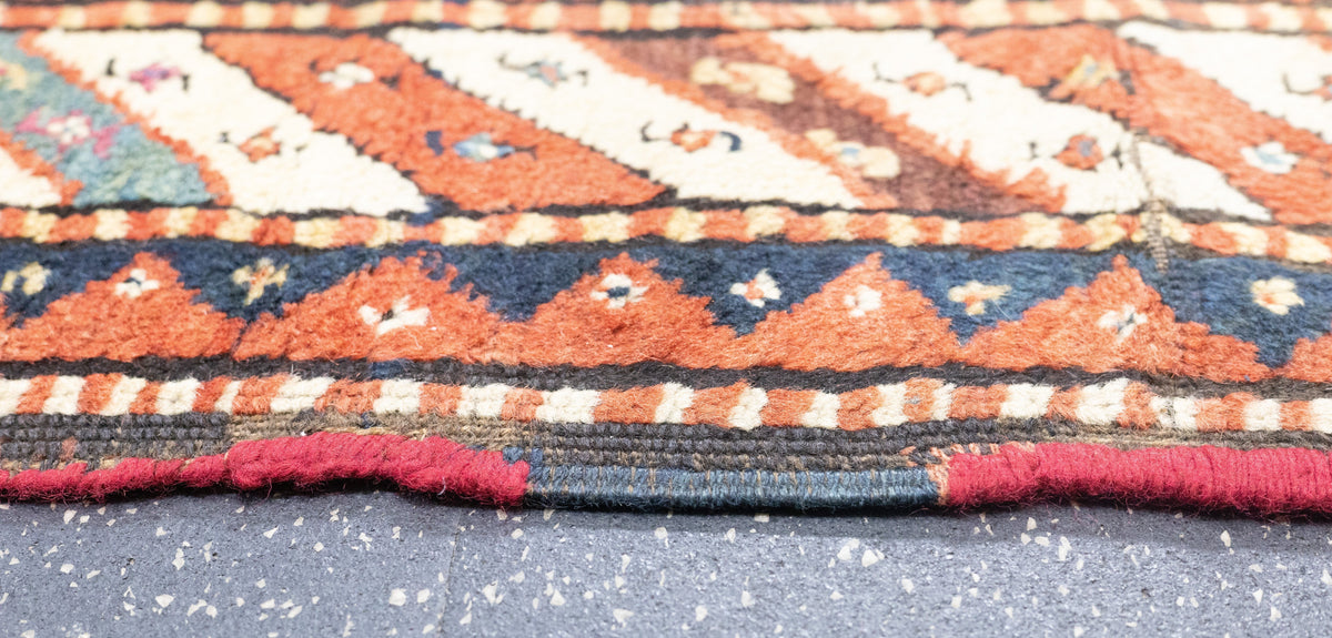 Antique Caucasian Kazak Rug 3'10'' x 6'11''