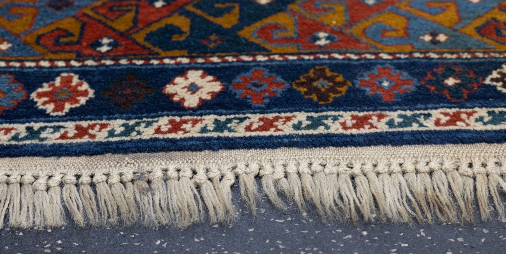 Antique Caucasian Shirvan Rug 4'2'' x 6'0"