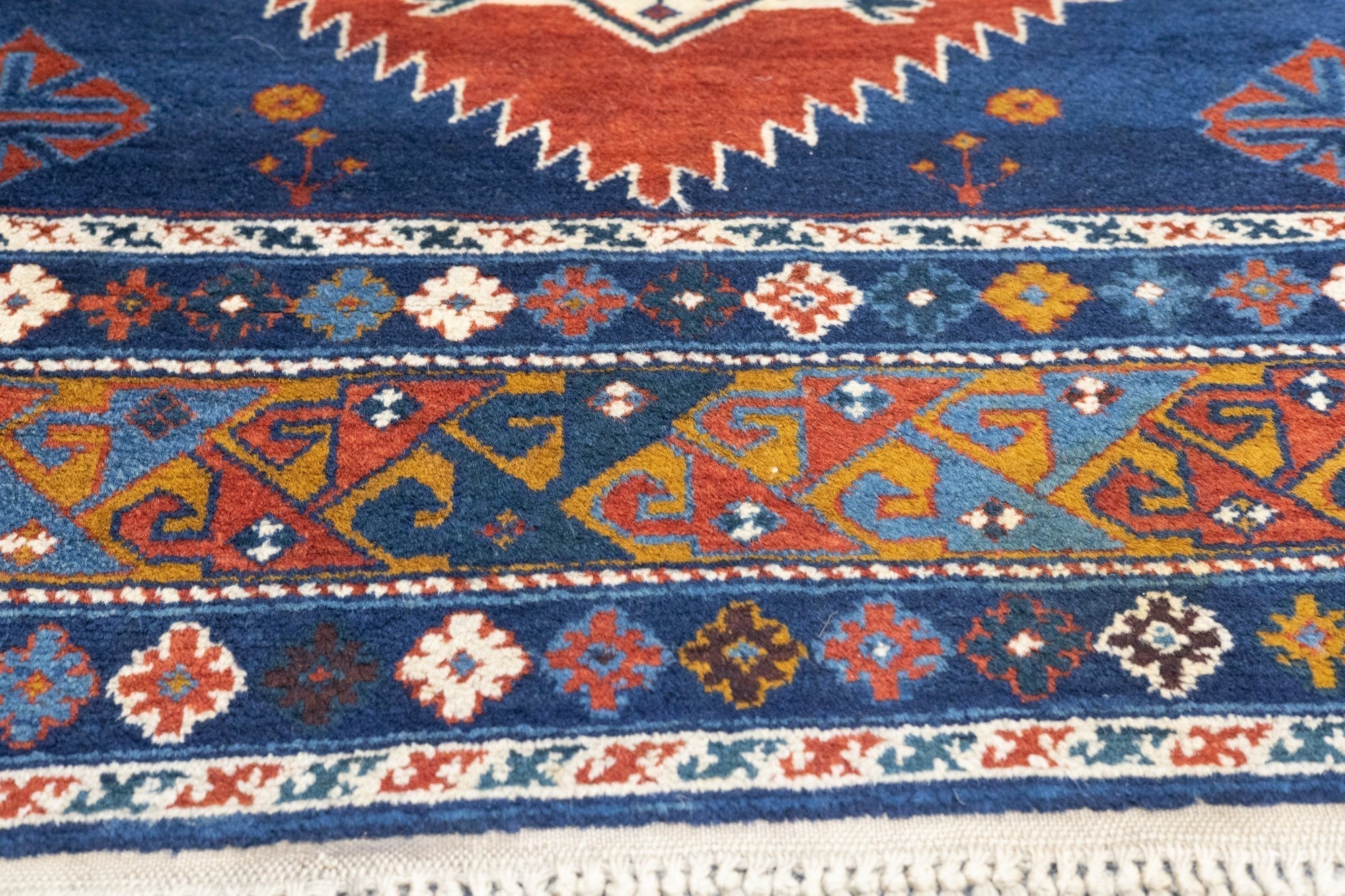 Antique Caucasian Shirvan Rug 4'2'' x 6'0"