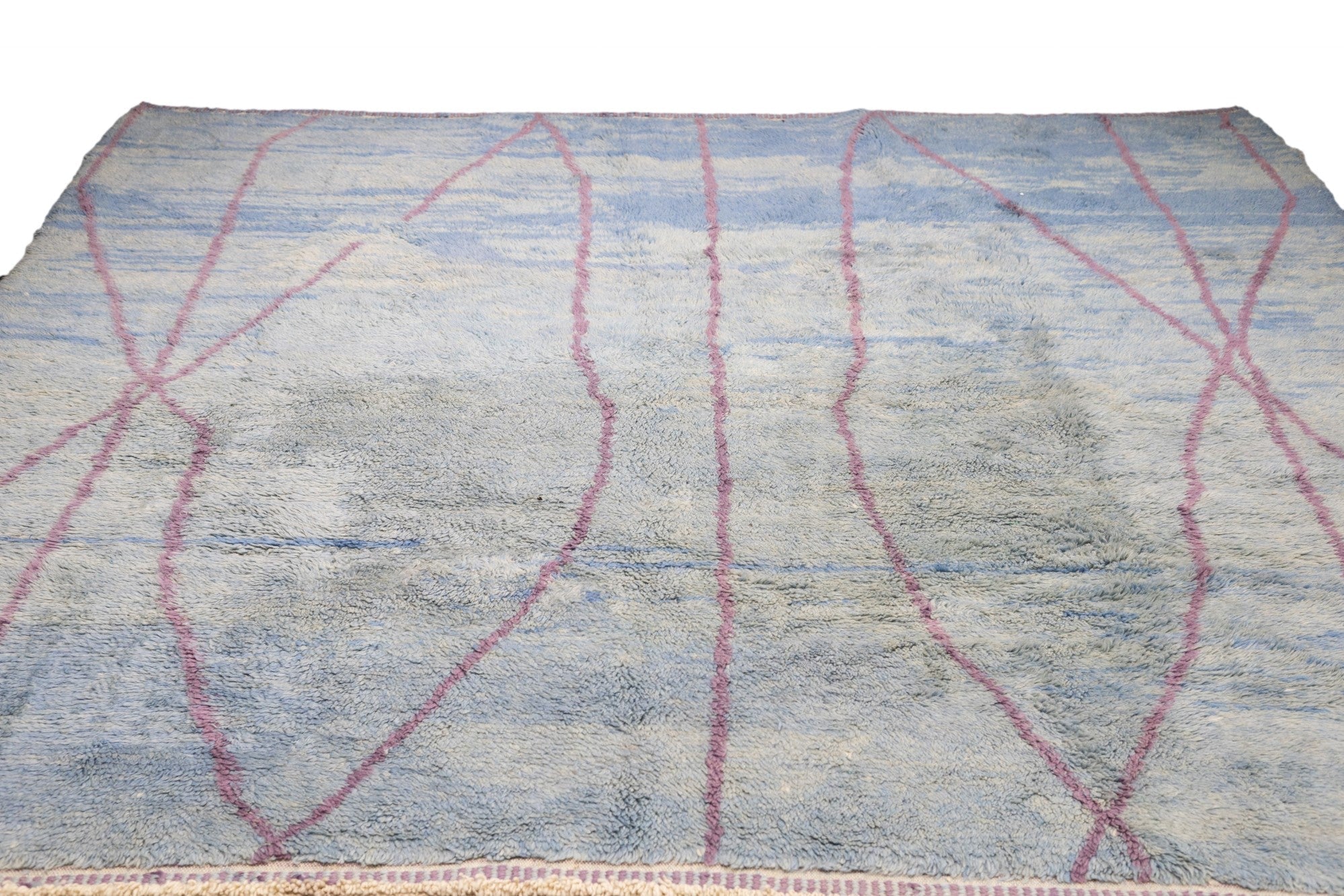 Vintage Moroccan Rug 8'4'' x 8'4''