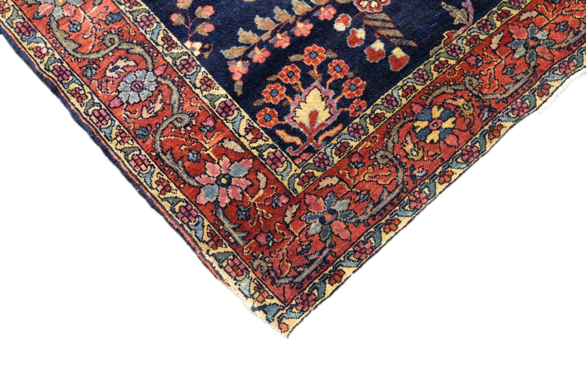 Antique Mohajeran Sarouk Rug 3'4'' x 4'10''