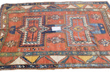 Antique Caucasian Kazak Rug 5'3'' x 7'2''