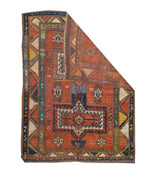 Antique Caucasian Kazak Rug 5'3'' x 7'2''