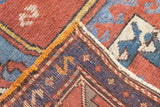 Antique Caucasian Kazak Rug 5'3'' x 7'2''